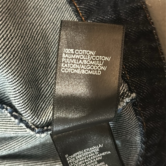 Liverpool Los Angeles High-Lo Shirt Jean Jacket, EUC. No flaws. - Picture 10 of 10